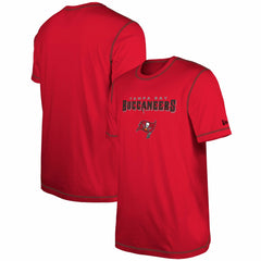 Tampa Bay Buccaneers New Era Third Down Puff Print T-Shirt Red - NFL