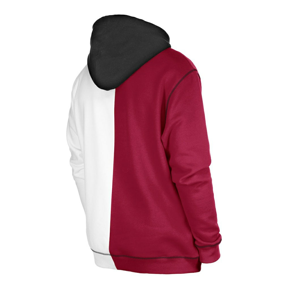 Washington Commanders New Era Third Down Split Raglan Pullover Hoodie Burgundy/White - NFL