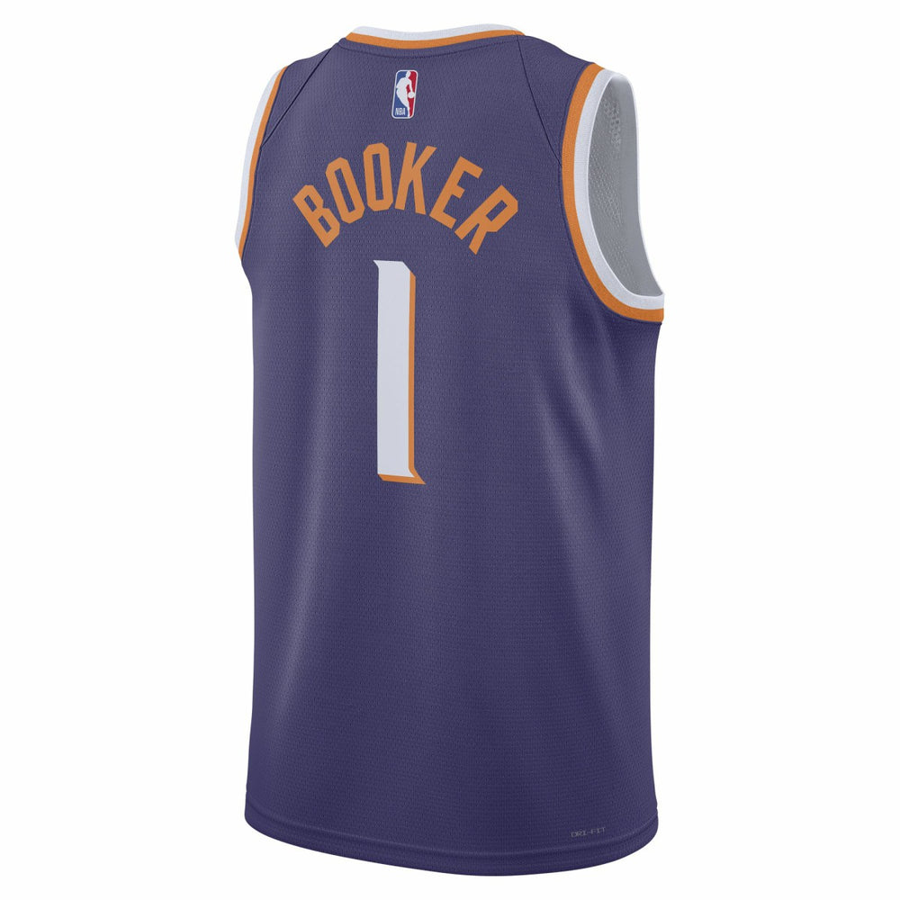 Nike - Devin Booker Phoenix Suns Unisex Swingman Jersey - Icon Edition - Purple