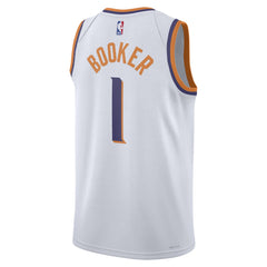 Nike - Devin Booker Phoenix Suns Unisex Swingman Jersey - Association Edition - White
