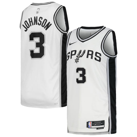 Keldon Johnson San Antonio Spurs Unisex Swingman Jersey - Association Edition - White | NBA Jerseys
