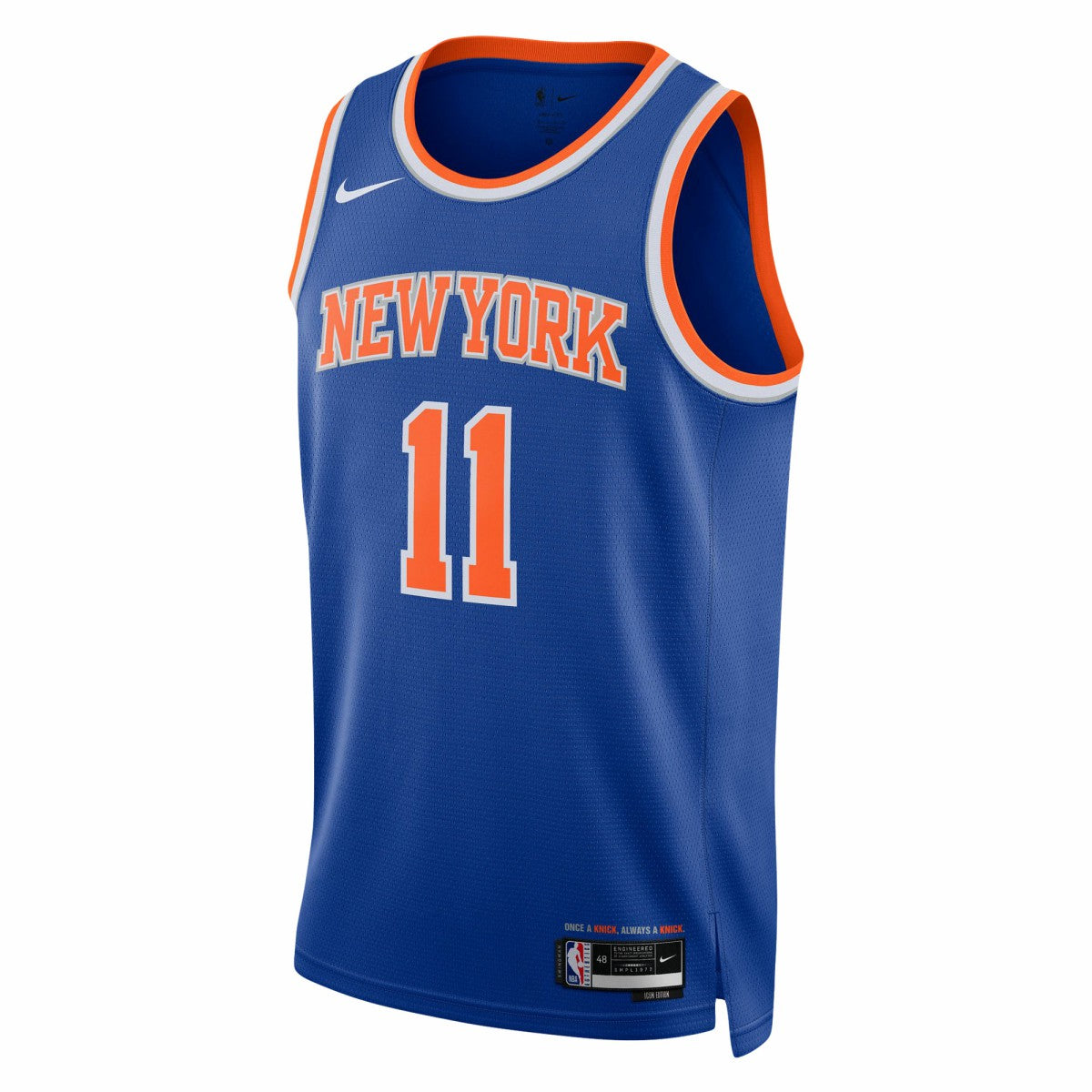 Jalen Brunson New York Knicks Unisex Swingman Jersey - Icon Edition - Blue | NBA Jerseys
