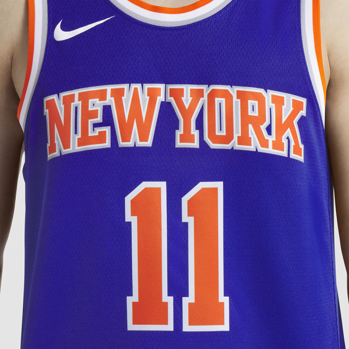 Nike - Jalen Brunson New York Knicks Unisex Swingman Jersey - Icon Edition - Blue