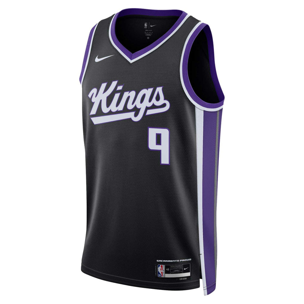 Nike - Kevin Huerter Sacramento Kings Unisex Swingman Jersey - Icon Edition - Black