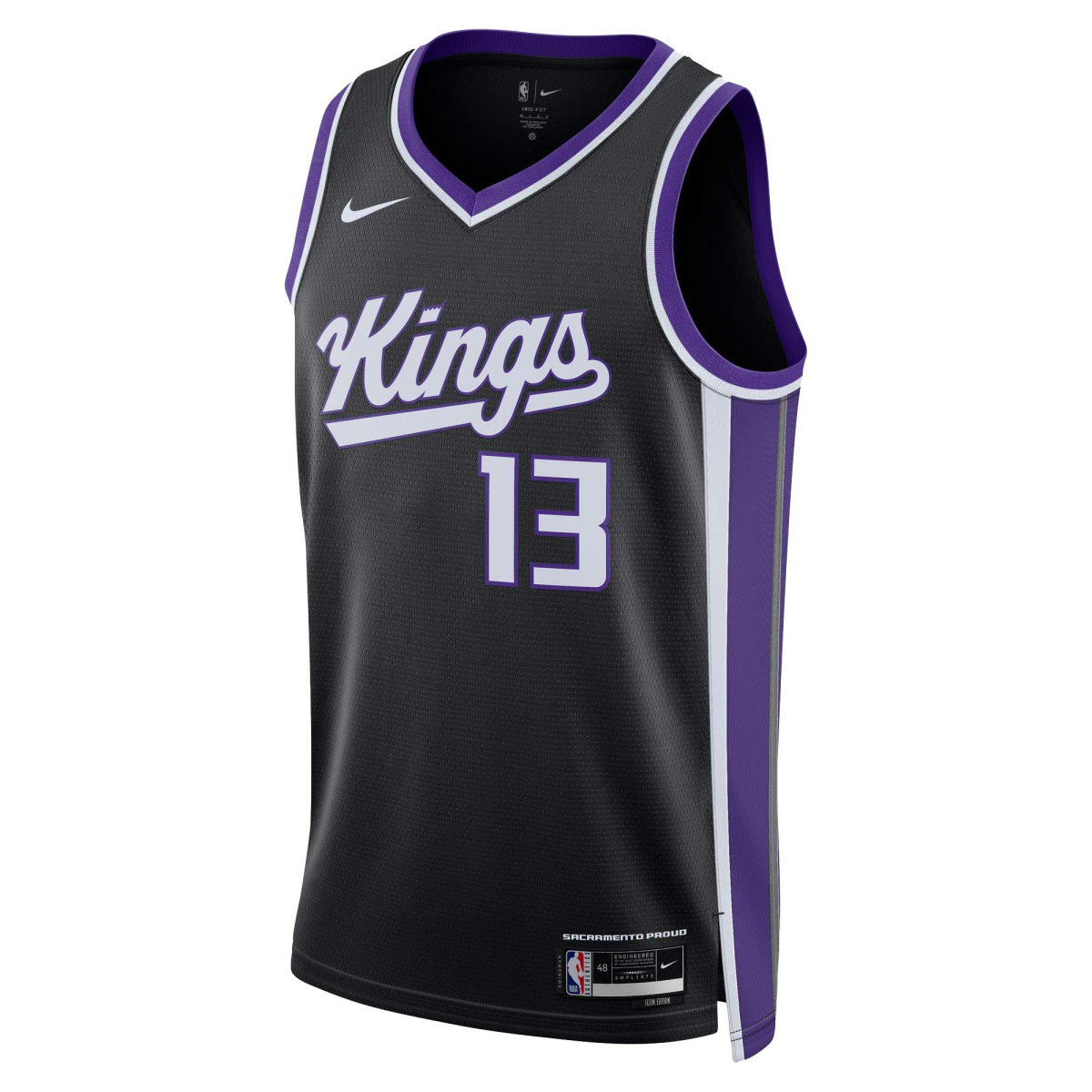 Nike - Keegan Murray Sacramento Kings Unisex Swingman Jersey - Icon Edition - Black
