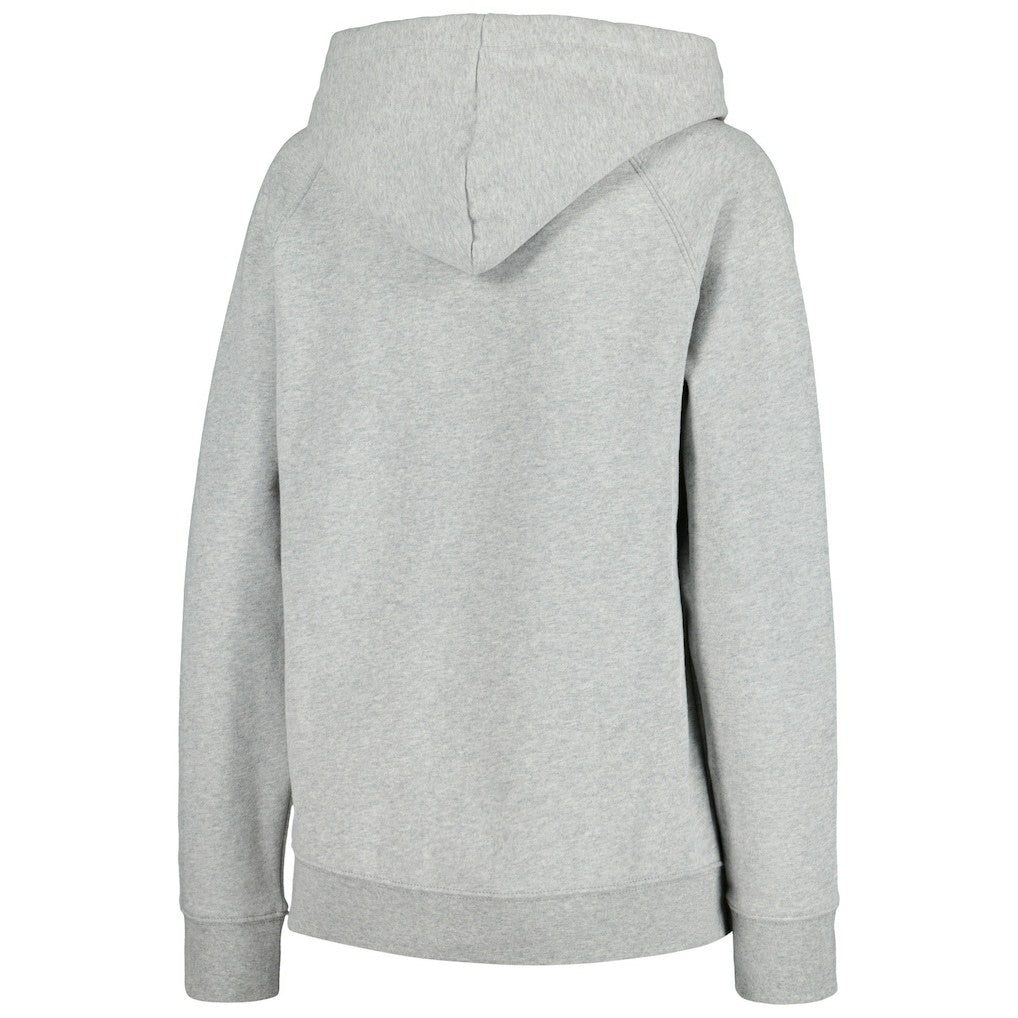 Buffalo Bills New Era Women's Floral Raglan Pullover Hoodie Gray - NFL