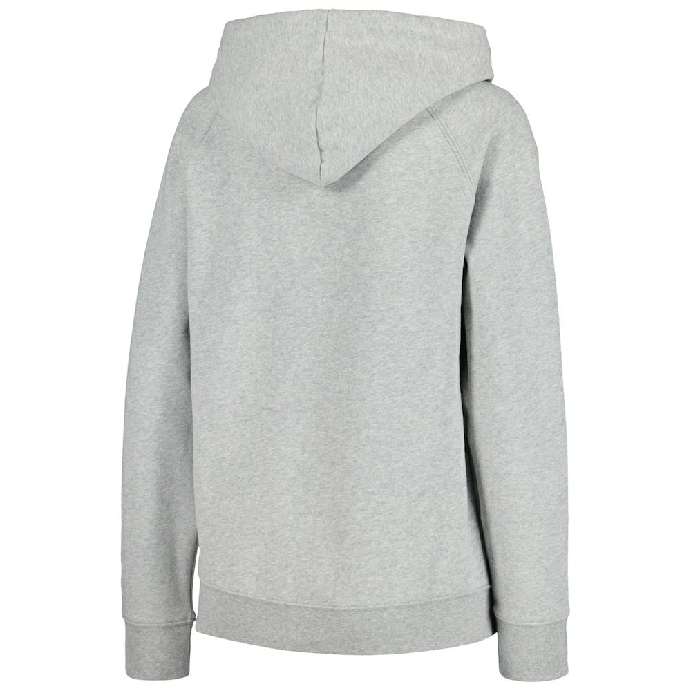 Buffalo Bills New Era Women's Floral Raglan Pullover Hoodie Gray - NFL