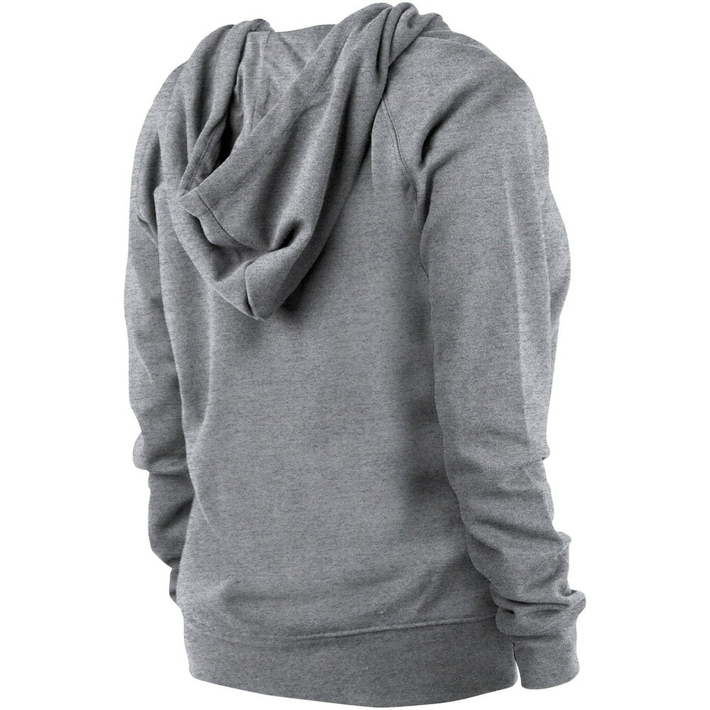 Cleveland Browns New Era Women's Floral Raglan Pullover Hoodie Gray - NFL