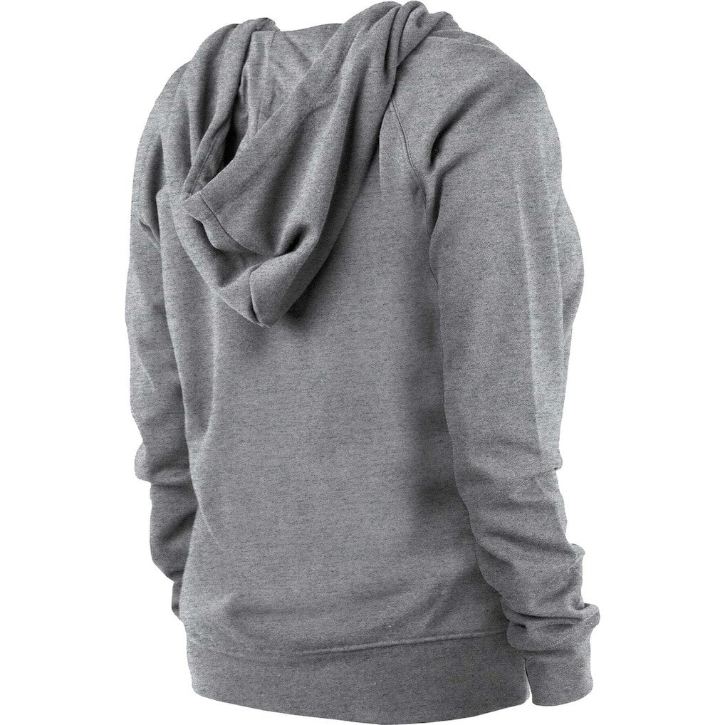 Dallas Cowboys New Era Women's Floral Raglan Pullover Hoodie Gray - NFL