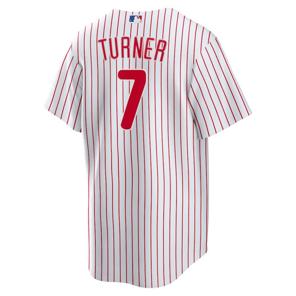 Trea Turner Philadelphia Phillies Nike Home Replica Player Jersey Lifestyle