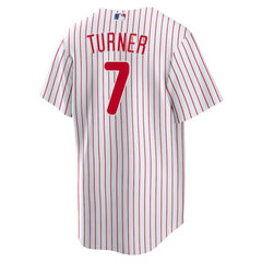 Trea Turner Philadelphia Phillies Nike Home Replica Player Jersey Lifestyle
