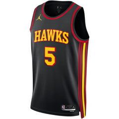 NBA - Dejounte Murray Atlanta Hawks Jordan Brand Unisex Swingman Jersey - Statement Edition - Black