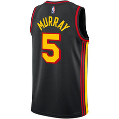 NBA - Dejounte Murray Atlanta Hawks Jordan Brand Unisex Swingman Jersey - Statement Edition - Black