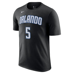 Nike - Paolo Banchero Orlando Magic Icon 2022/23 Name & Number T-Shirt - Black