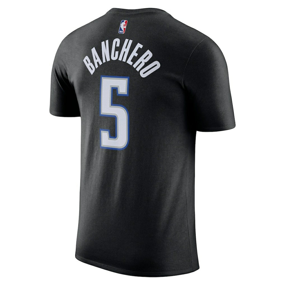 Nike - Paolo Banchero Orlando Magic Icon 2022/23 Name & Number T-Shirt - Black