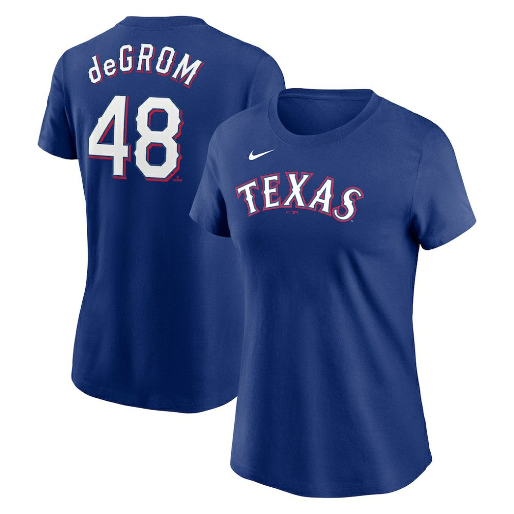 Jacob deGrom Texas Rangers Nike Women's 2023 Name & Number T-Shirt Near Me