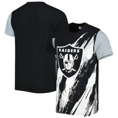 Las Vegas Raiders Starter Extreme Defender T-Shirt Black - NFL