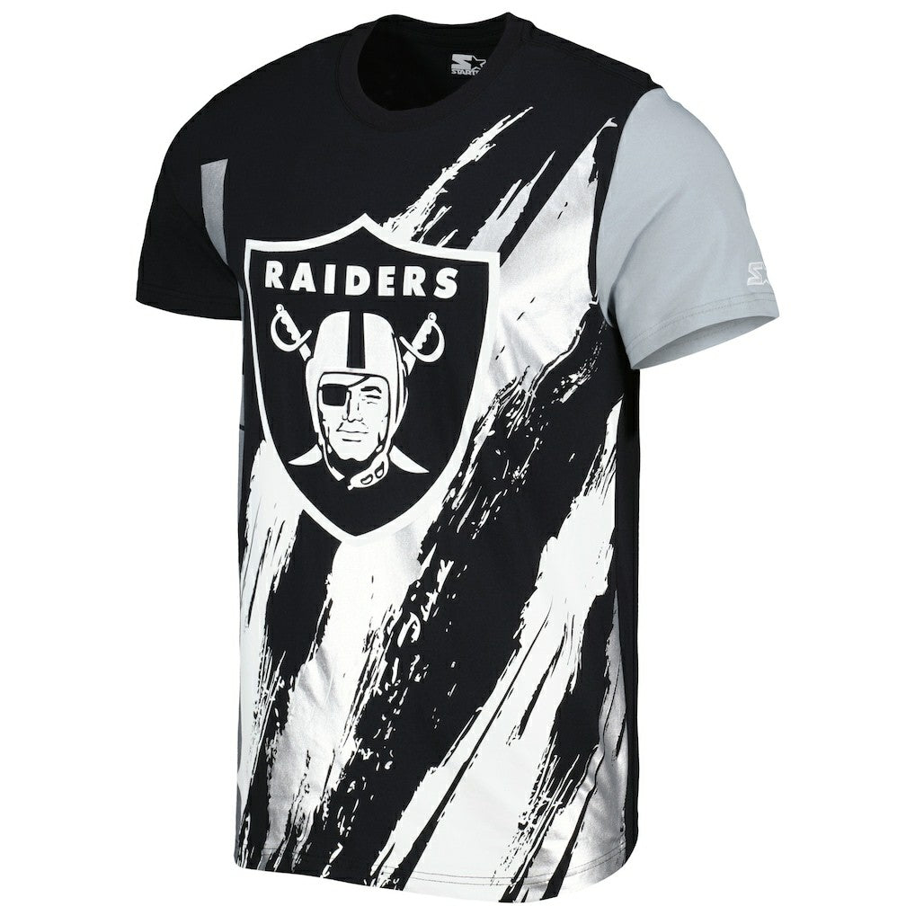 Las Vegas Raiders Starter Extreme Defender T-Shirt Black - NFL