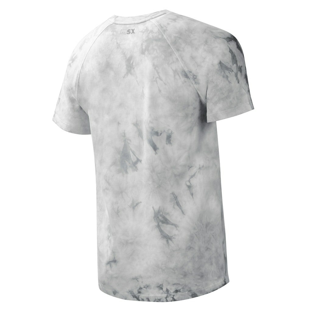 Cleveland Browns MSX by Michael Strahan Resolution Tie-Dye Raglan T-Shirt Gray - NFL