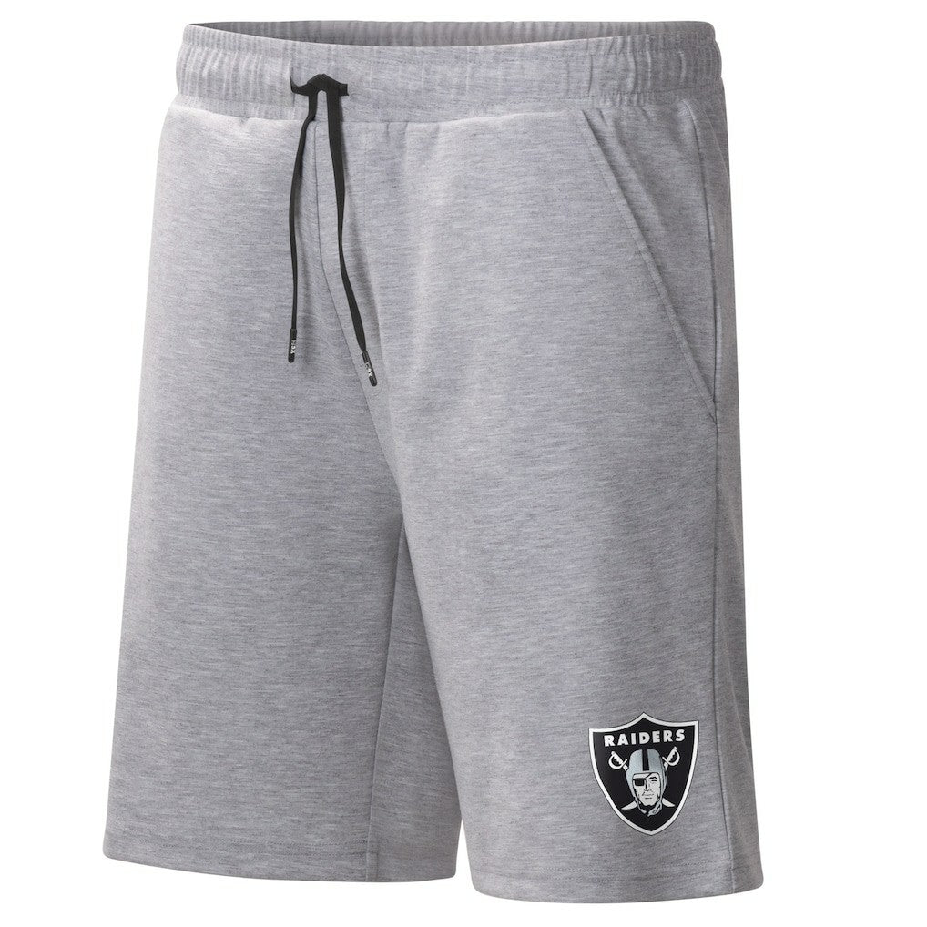 Las Vegas Raiders MSX by Michael Strahan Trainer Shorts Heather Gray - NFL