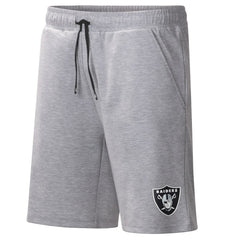Las Vegas Raiders MSX by Michael Strahan Trainer Shorts Heather Gray - NFL