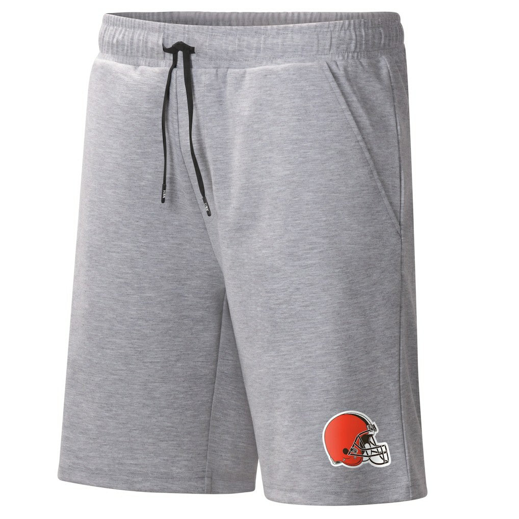 Cleveland Browns MSX by Michael Strahan Trainer Shorts Heather Gray - NFL