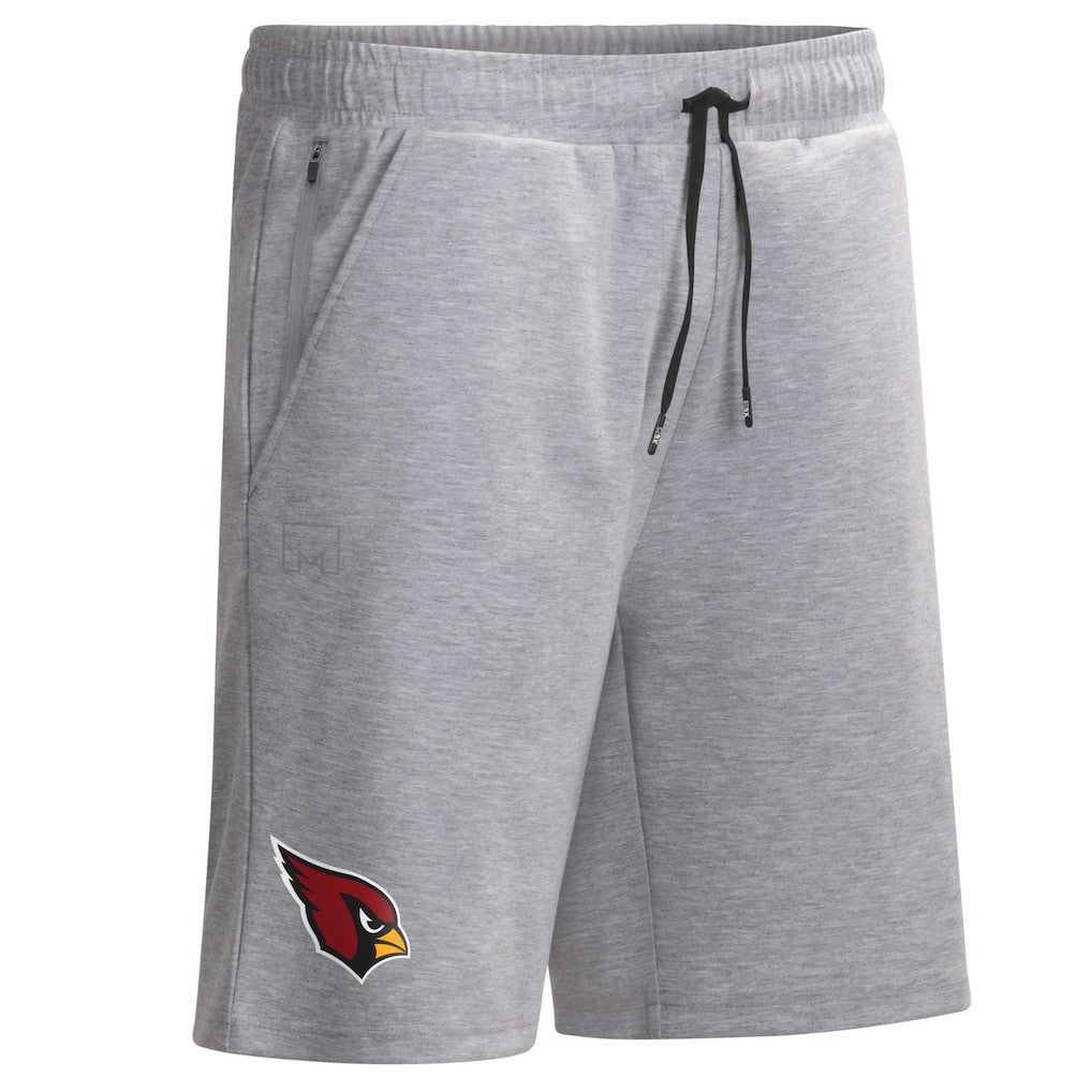 Arizona Cardinals MSX by Michael Strahan Trainer Shorts Heather Gray - NFL