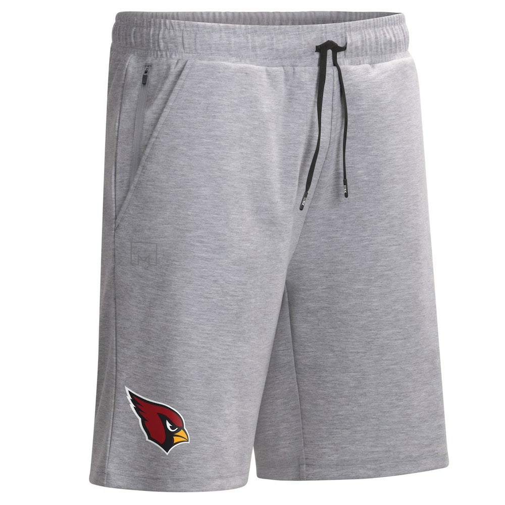 Arizona Cardinals MSX by Michael Strahan Trainer Shorts Heather Gray - NFL
