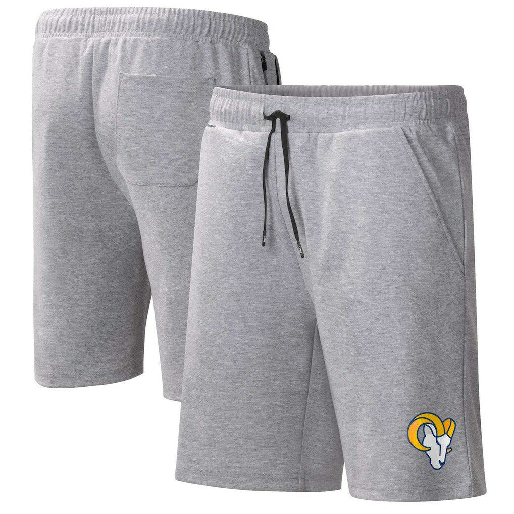 Los Angeles Rams MSX by Michael Strahan Trainer Shorts Heather Gray - NFL