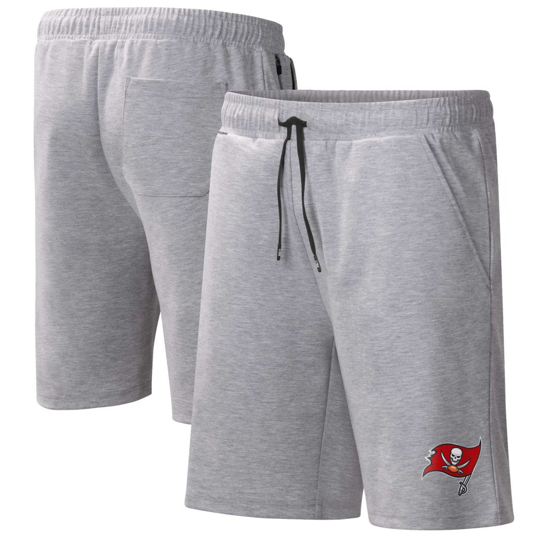 Tampa Bay Buccaneers MSX by Michael Strahan Trainer Shorts Heather Gray - NFL