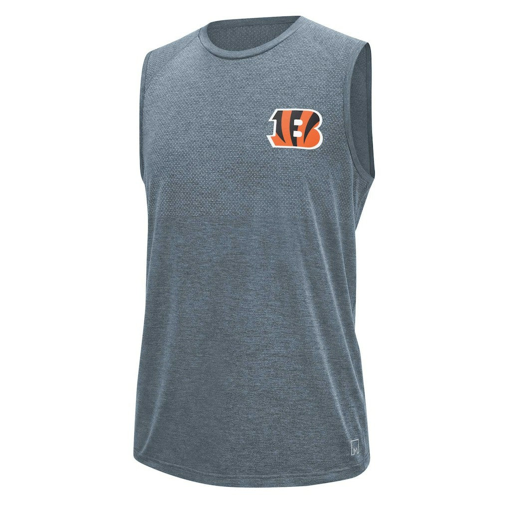 Cincinnati Bengals MSX by Michael Strahan Warm Up Sleeveless T-Shirt Gray - NFL