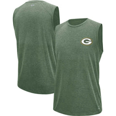 Green Bay Packers MSX by Michael Strahan Warm Up Sleeveless T-Shirt Green - NFL
