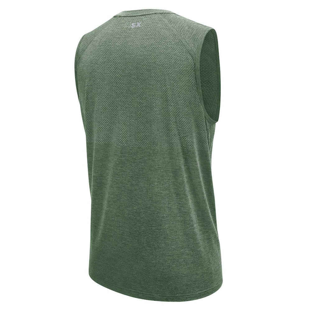 Green Bay Packers MSX by Michael Strahan Warm Up Sleeveless T-Shirt Green - NFL