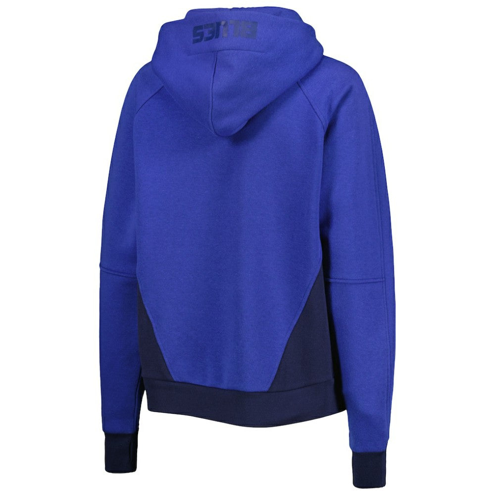 St. Louis Blues - Starter Women's Wishbone Half-Zip Hoodie Blue