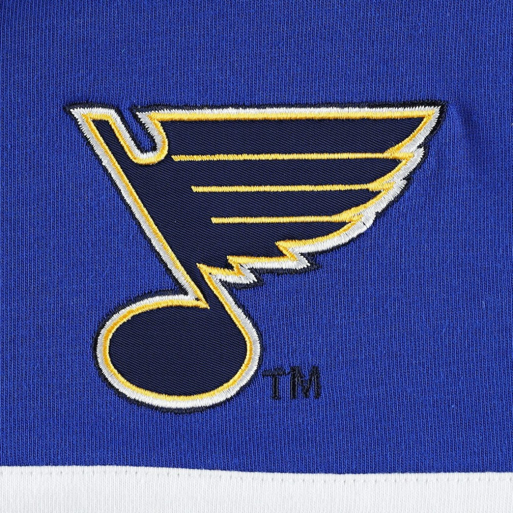 St. Louis Blues - Tommy Hilfiger Walter Lace-Up Long Sleeve Top Blue