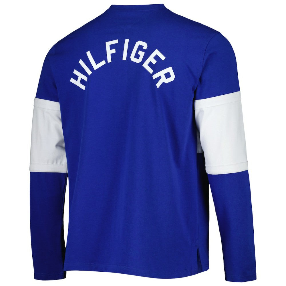 Tampa Bay Lightning - Tommy Hilfiger Walter Lace-Up Long Sleeve Top Blue