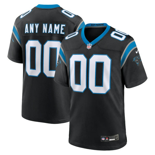 Carolina Panthers Custom Game Jersey - Black | NFL Jerseys