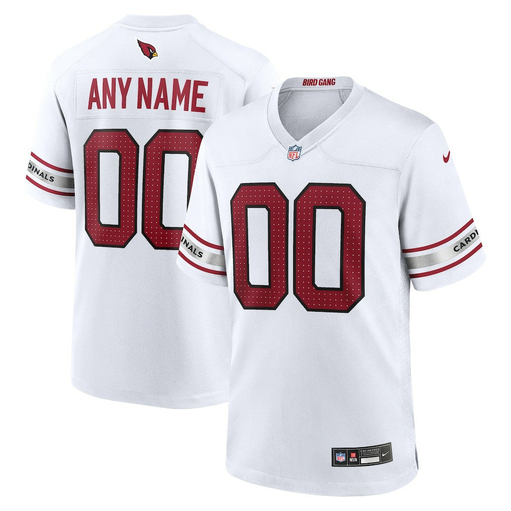 Arizona Cardinals Custom Game Jersey - White | NFL Jerseys