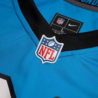 Carolina Panthers Alternate Custom Game Jersey - Blue | NFL Jerseys