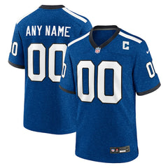Indiana Nights Indianapolis Colts Alternate Custom Game Jersey Blue - Nike