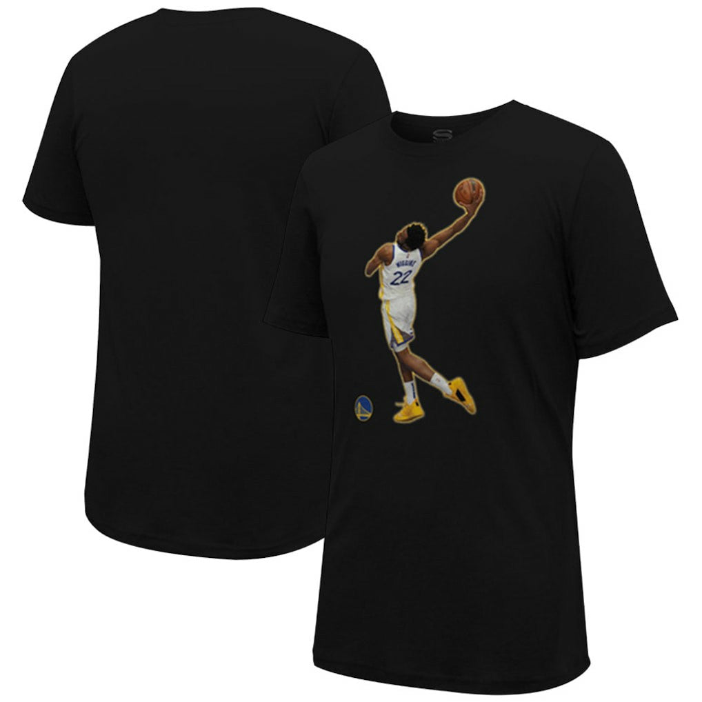 NBA - Andrew Wiggins Golden State Warriors Stadium Essentials Unisex Bobblehead Night T-Shirt - Black
