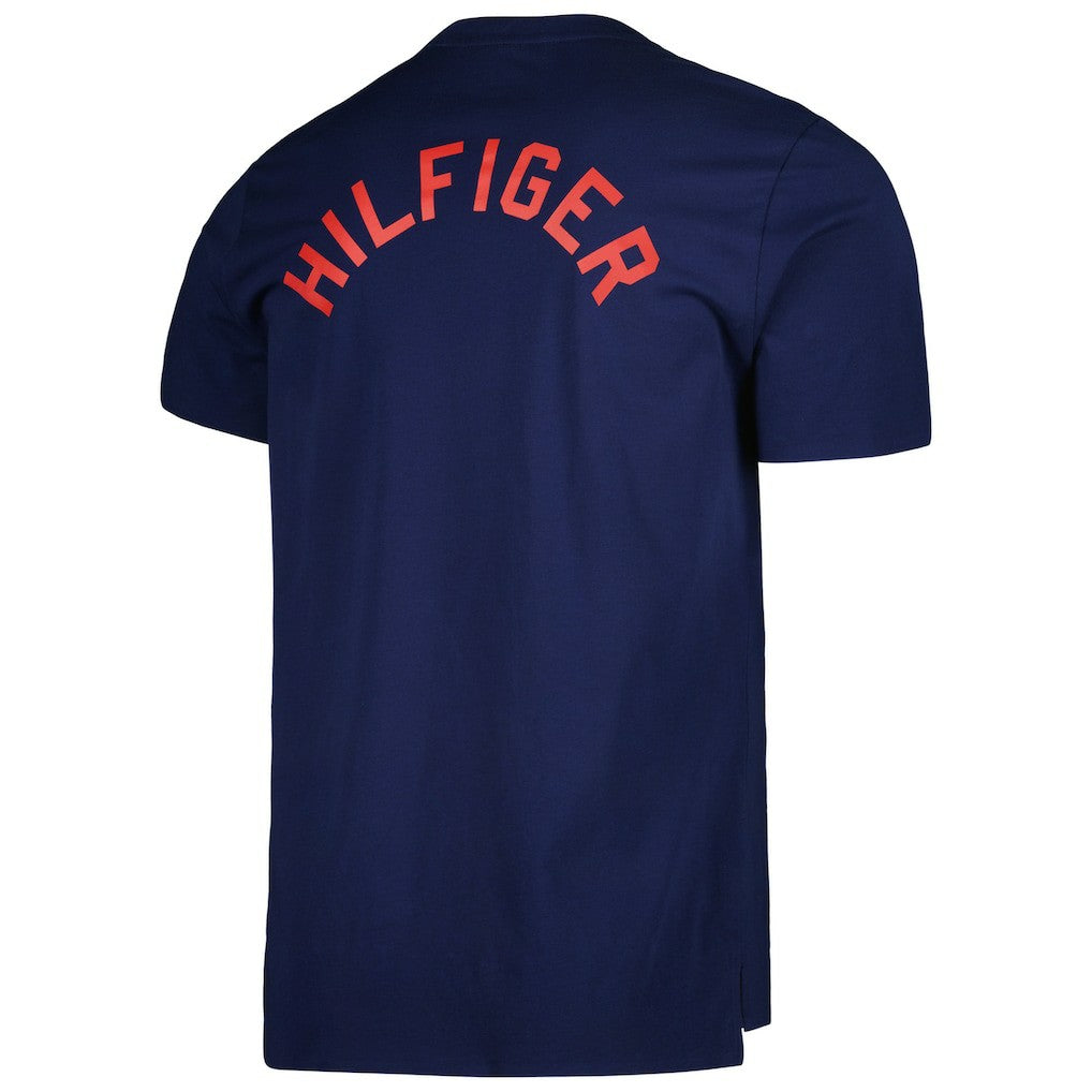 New England Patriots Tommy Hilfiger Liam T-Shirt Navy - NFL