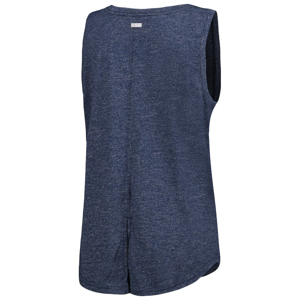 Dallas Cowboys Women's Cades Cape Omni-Wick Tri-Blend Tank Top Navy - Columbia