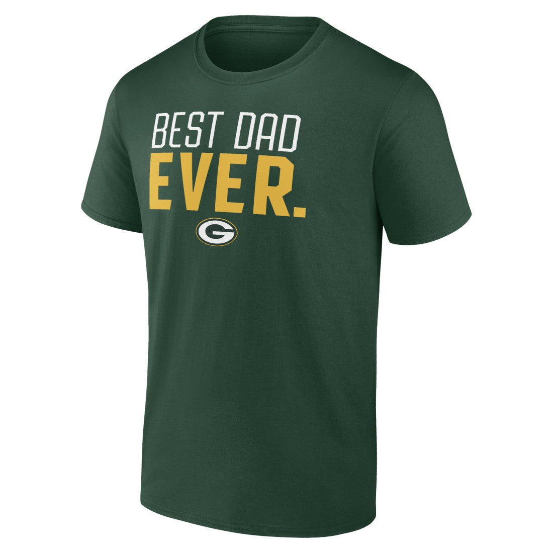 Green Bay Packers Best Dad Ever Team T-Shirt Green - NFL