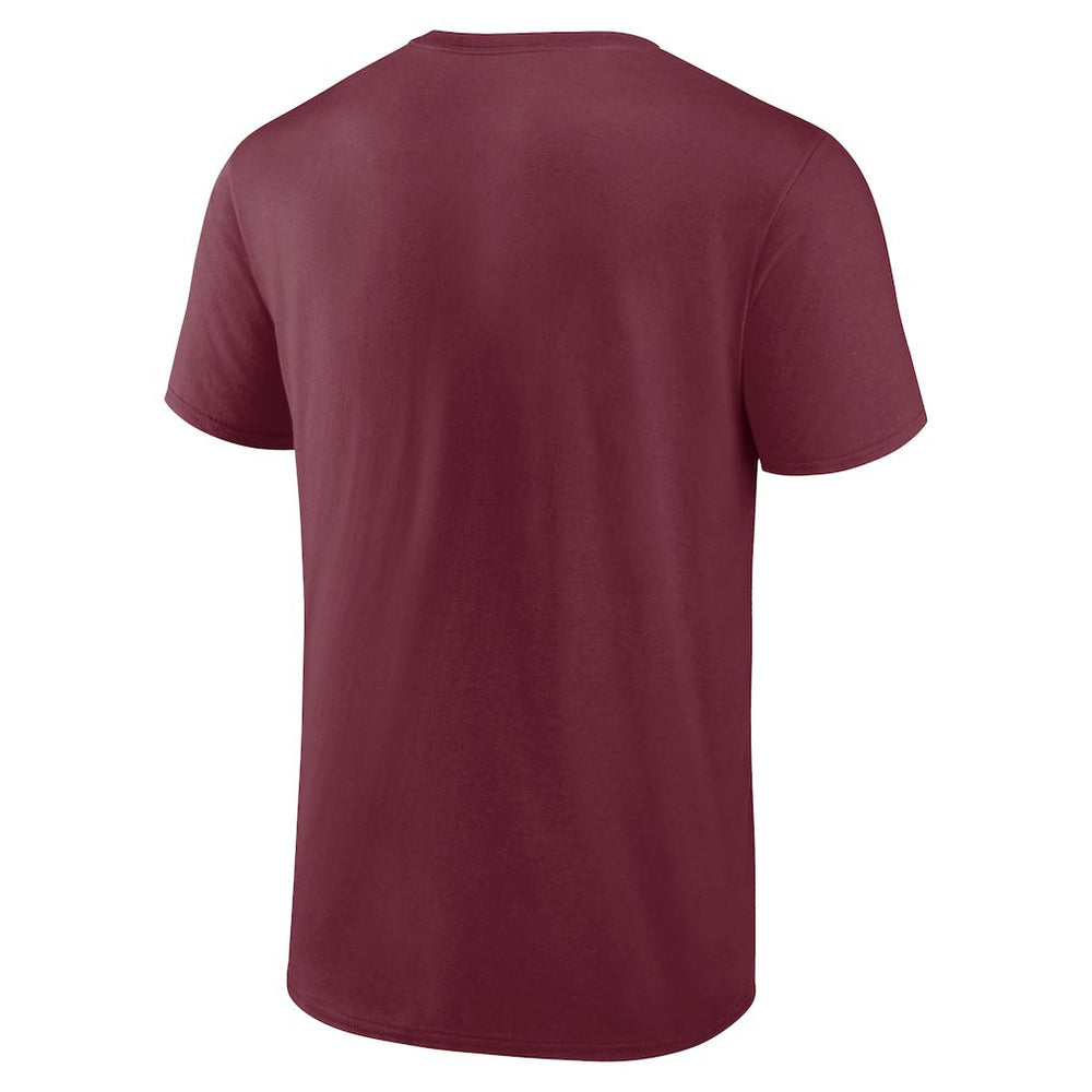 Washington Commanders Best Dad Ever Team T-Shirt Burgundy - NFL