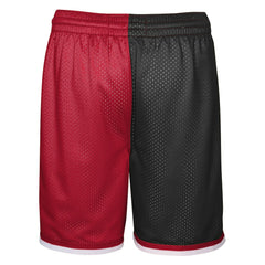 Mitchell & Ness - Chicago Bulls Youth Hardwood Classics Big Face 5.0 Shorts - Black/Red