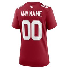 Arizona Cardinals Women's Custom Game Jersey Cardinal - Nike