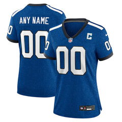Indianapolis Colts Women's Indiana Nights Alternate Custom Game Jersey Royal - Nike