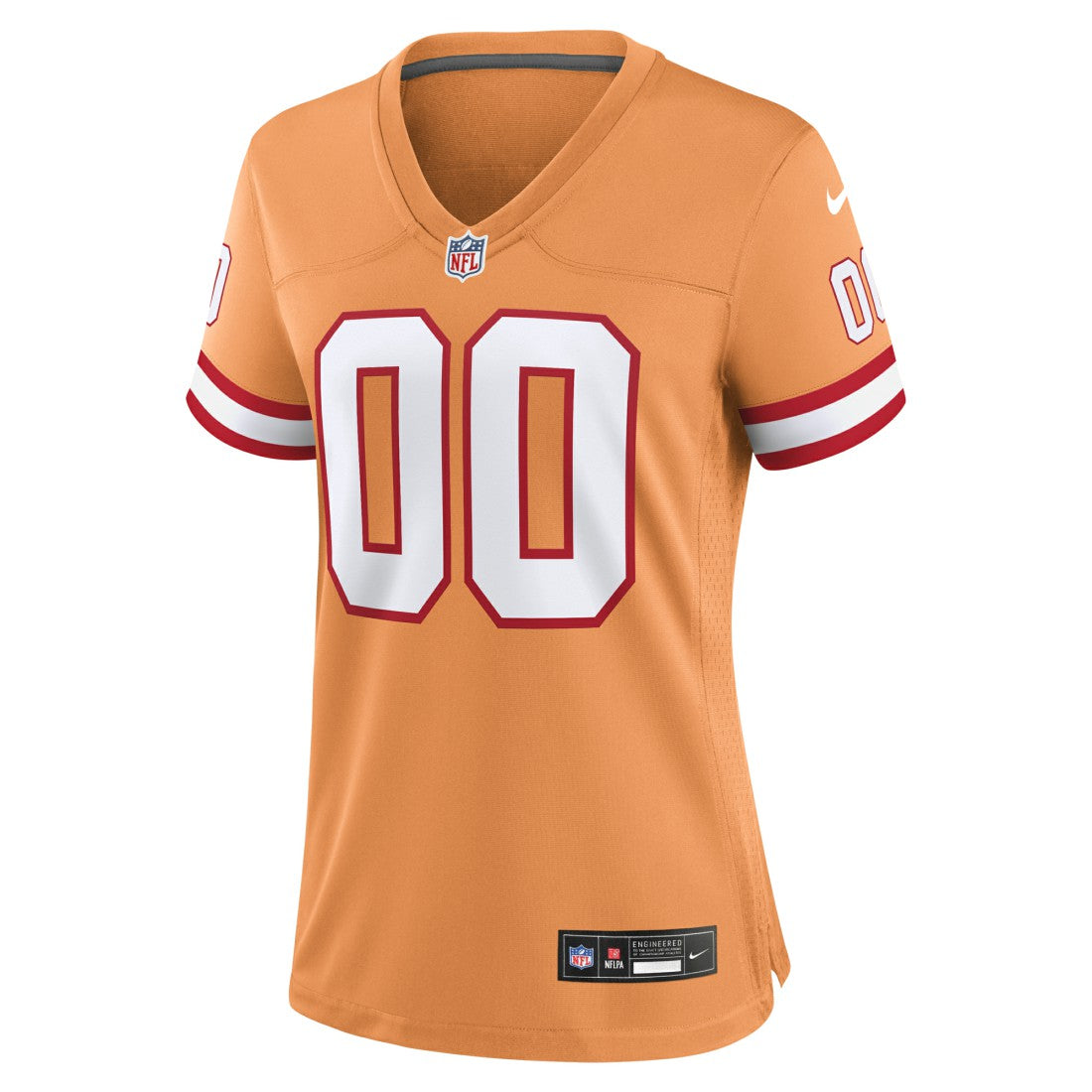 Tampa Bay Buccaneers Women's Custom Throwback Game Jersey Orange - Nike