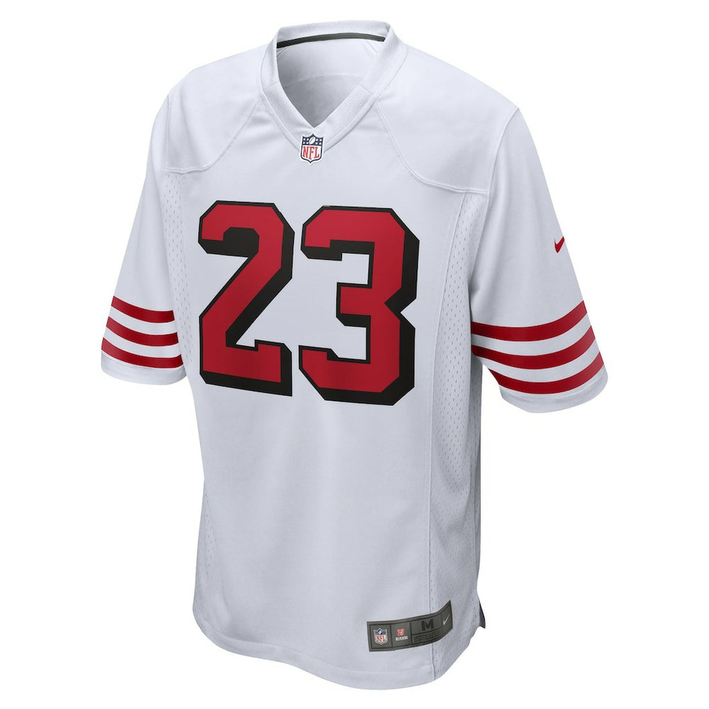 Christian McCaffrey San Francisco 49ers Game Jersey White - Nike